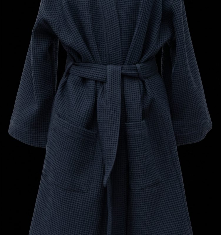 Bathrobe, Waffle Weave, White Robe, Cotton Robe, Spa Robe, Hotel Robe, Loungewear, Unisex Robe, Quick Dry Bathrobe, Luxury Sleepwear