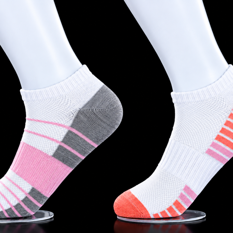 girls ankle socks, kids ankle socks, white ankle socks, pink gray ankle socks, orange white socks, low cut girls socks, striped ankle socks, ribbed kids socks, sports ankle socks, cute girls socks, comfortable kids socks, everyday ankle socks